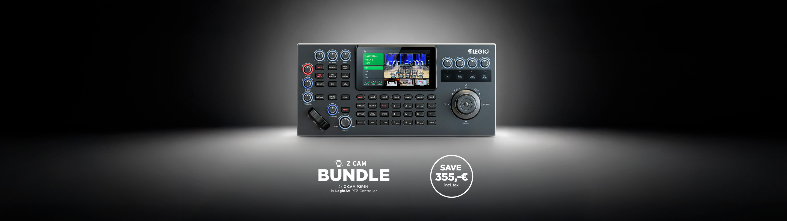 Legio AV PTZ Controller